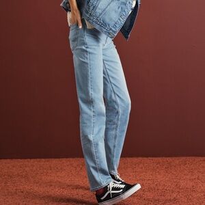 AE Stretch Super High-Waisted Straight Jean